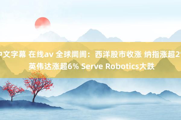 中文字幕 在线av 全球阛阓：西洋股市收涨 纳指涨超2% 英伟达涨超6% Serve Robotics大跌