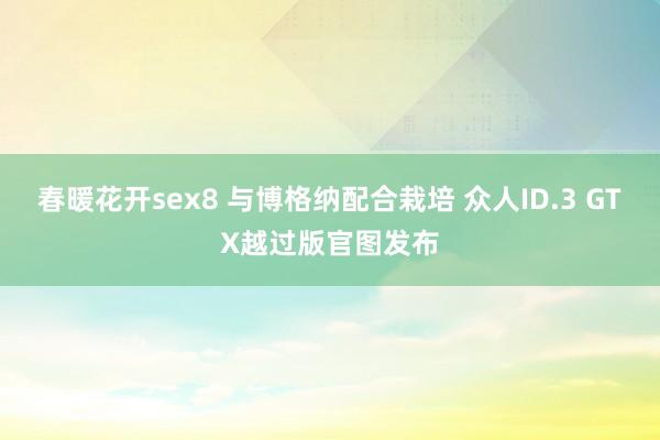 春暖花开sex8 与博格纳配合栽培 众人ID.3 GTX越过版官图发布