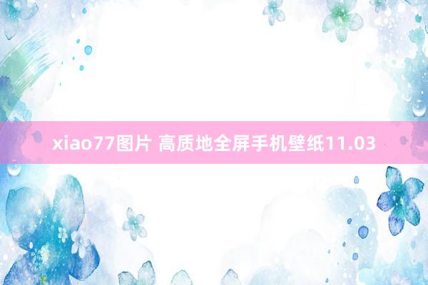 xiao77图片 高质地全屏手机壁纸11.03