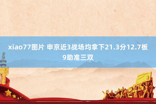 xiao77图片 申京近3战场均拿下21.3分12.7板9助准三双